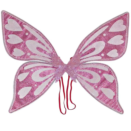 Butterfly Fairy Wing Halloween Party Costumes for Girls Cosplay Costumes Elf Princess Wing Favor Accessories