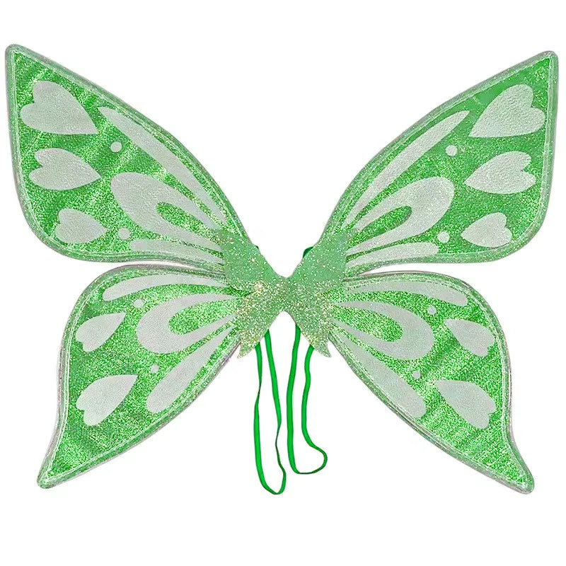 Butterfly Fairy Wing Halloween Party Costumes for Girls Cosplay Costumes Elf Princess Wing Favor Accessories